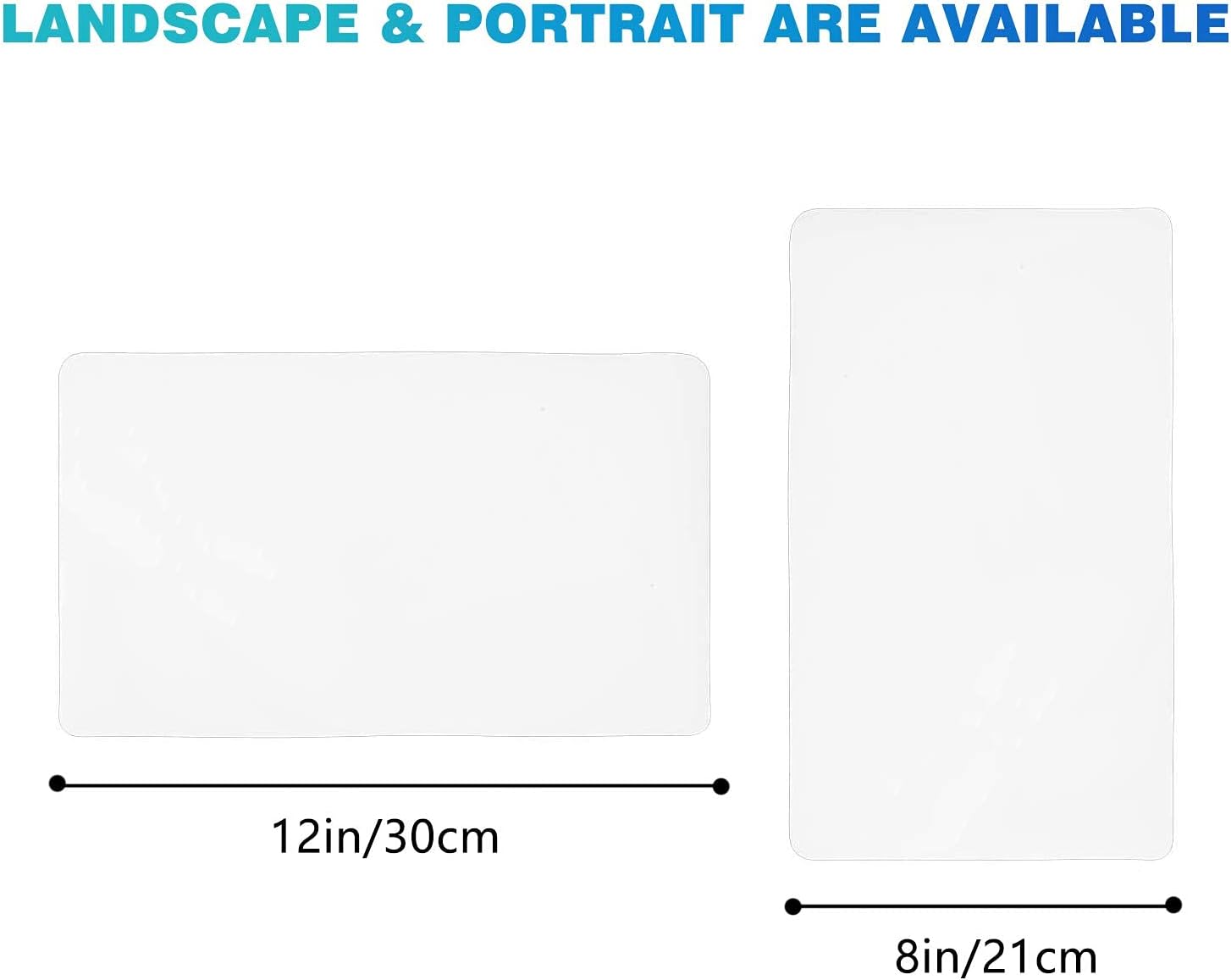 12” X 8”Whiteboard Magnetic Dry Erase Board Self Adhesive for Any Smooth Surface with New Stain Resistant Technology,Home Kitchen Fridge Shopping List and Office Notice Board - Image 5